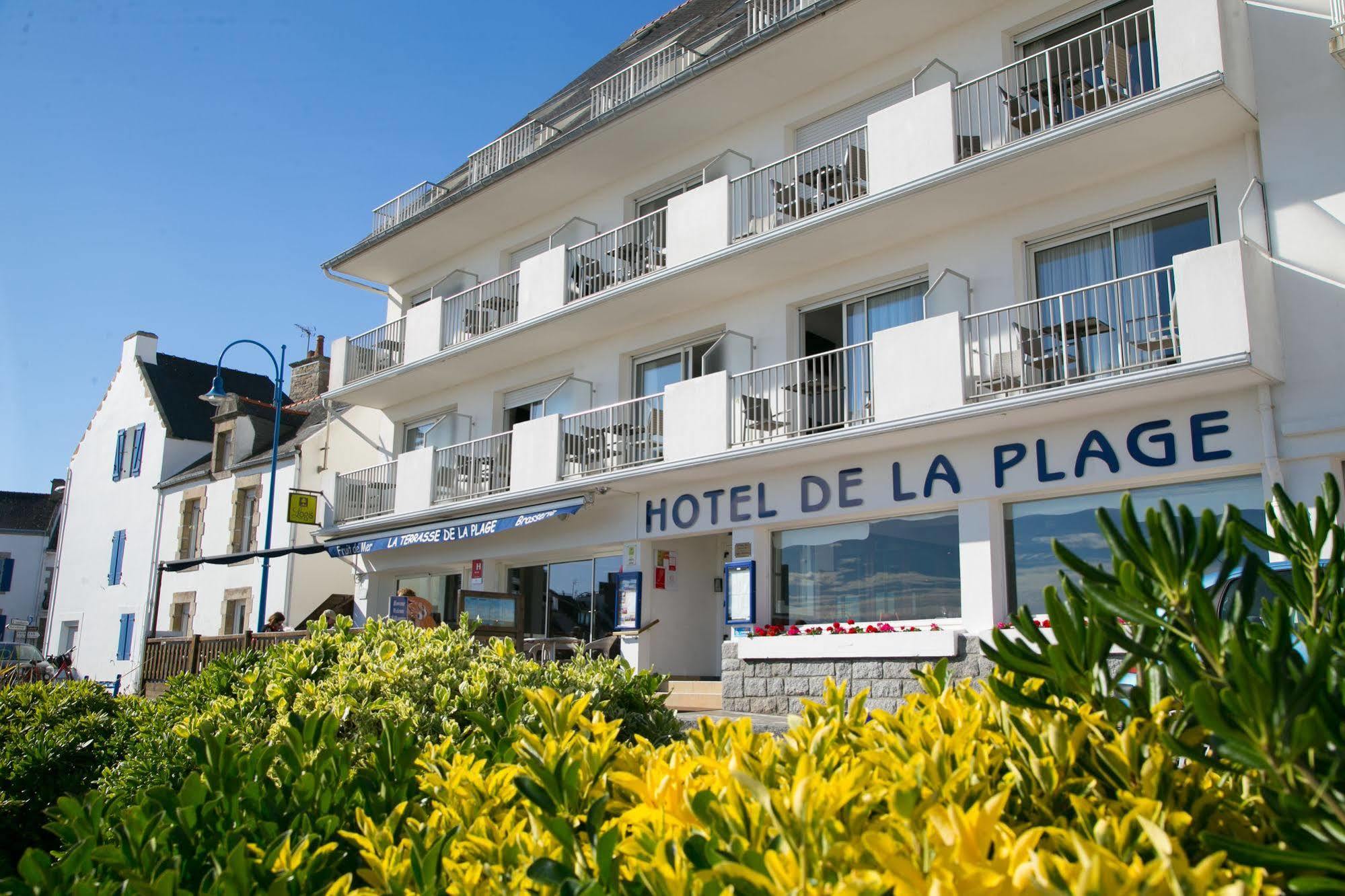 Hotel De La Plage Saint-Pierre-Quiberon Exterior photo